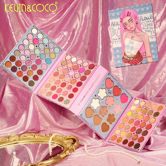 Eyes-Kevin&Coco 117-Colors Face Palette