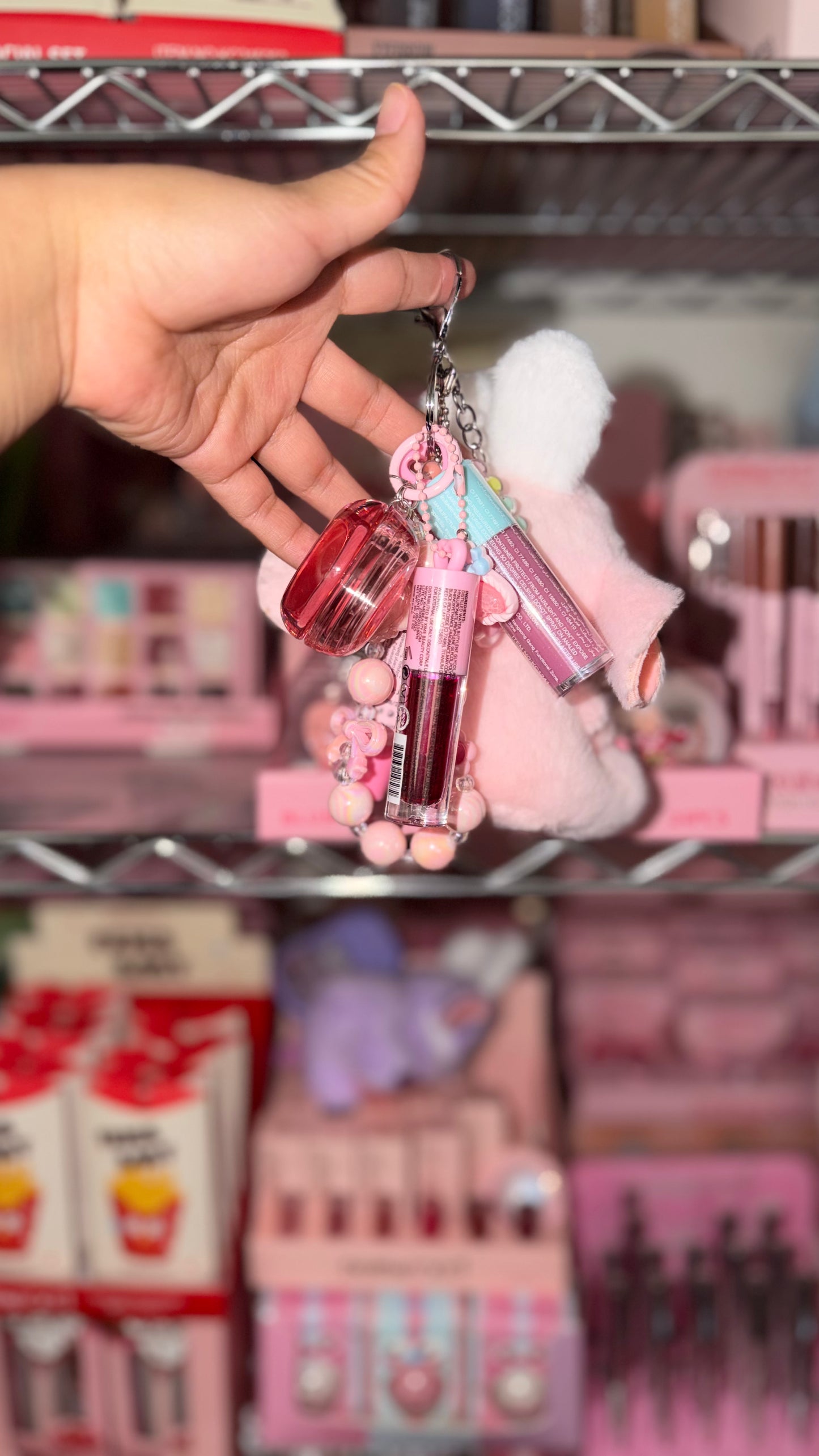 🐰💕Bunny Lip Care Keychain Set💕🐰